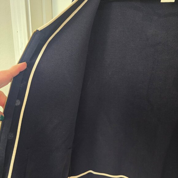 Doncaster Navy Blue and Gold Jacket - Picture 5 of 8